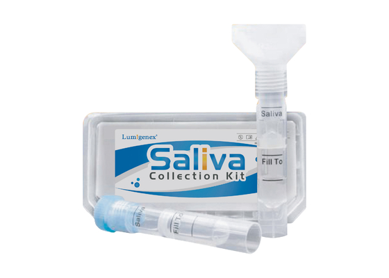 OEM पीसीआर उपभोज्य 2mL लार संग्रह किट डिस्पोजेबल सुरक्षित सुविधाजनक