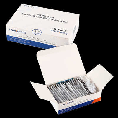 CTnI / CK-MB / Myo POC टेस्ट किट TRFIA Immunoassay उच्च संवेदनशीलता