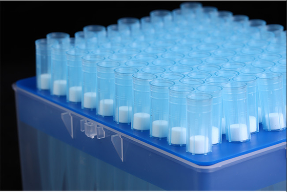 ISO13485 बाँझ फिल्टर डिस्पोजेबल पिपेट युक्तियाँ वैज्ञानिक ग्रेड