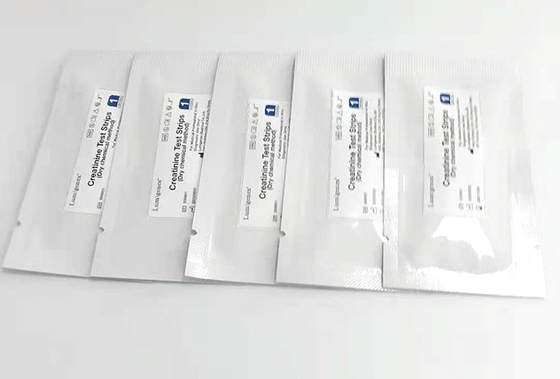 उच्च सटीकता डिस्पोजेबल क्रिएटिनिन टेस्ट स्ट्रिप्स CFDA प्रमाणन