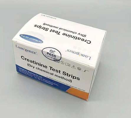 उच्च सटीकता डिस्पोजेबल क्रिएटिनिन टेस्ट स्ट्रिप्स CFDA प्रमाणन