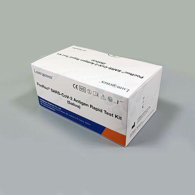 SARS-CoV-2 के लिए मेडिकल डायग्नोस्टिक लार एंटीजन रैपिड टेस्ट किट 25 पीस